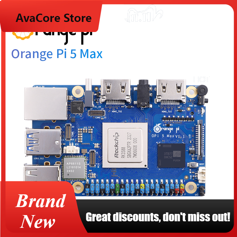 Orange Pi 5 Max Rk3588 - AvaCoreOrangePi 5 Max 16GB mit 5V5A