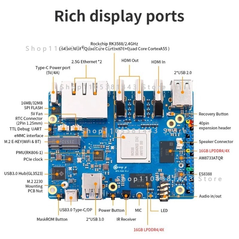 Orange Pi 5 Plus 32GB RAM Einp – Orange Pi 5 Plus 32Gb Bewertung und Preis
