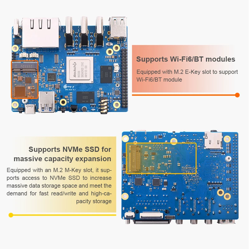 Orange Pi 5 Plus 4 8 16 GB RAM – Rk3588 Mini Pc Board Bewertung und Preis
