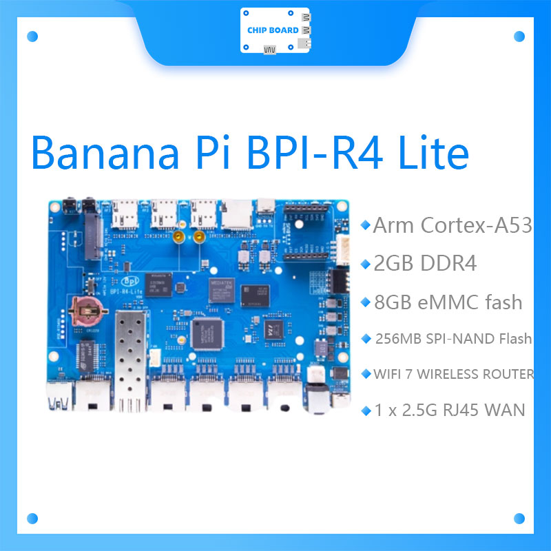 Der Banana Pi BPI-R4 Lite verf – Bananapi Bpi R4 Wifi 7 Bewertung und Preis